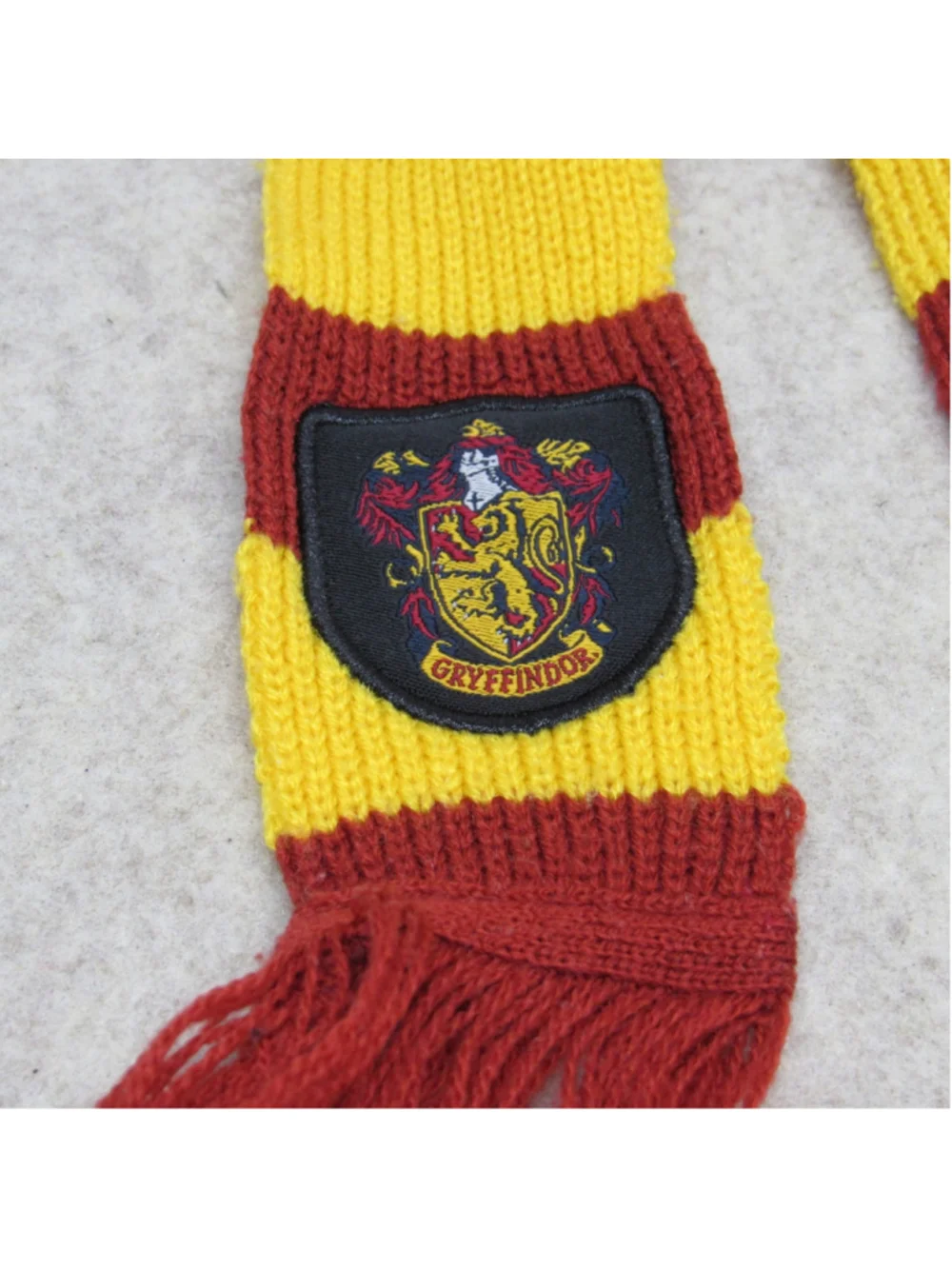 Build A Bear Harry Potter Gryffinder Scarf Plush Teddy Bear Maroon Gold Fringe